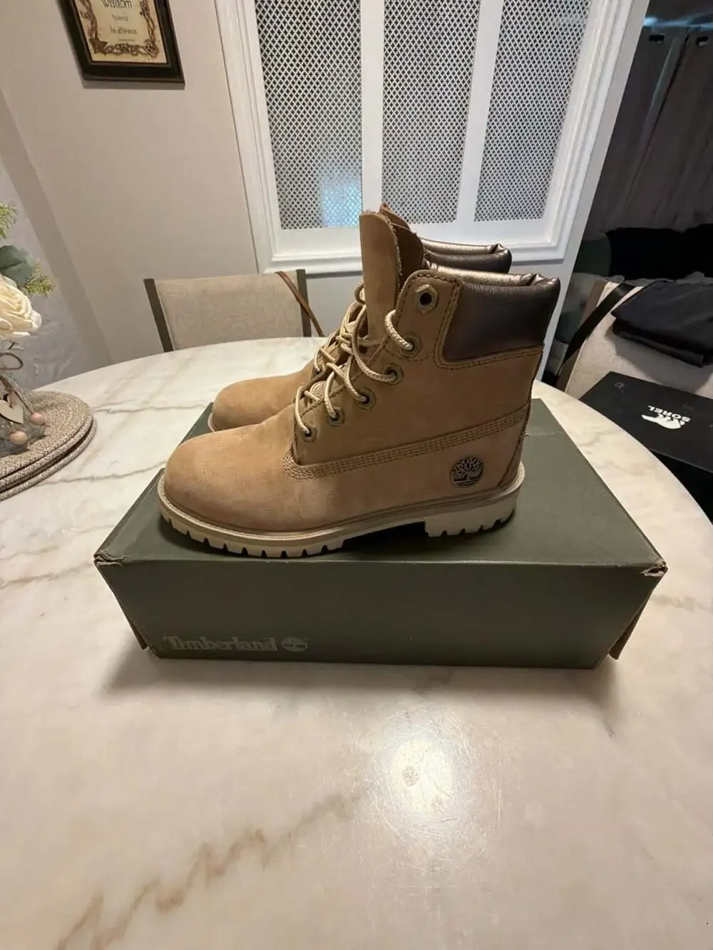 Timberland Premium 6-Inch Waterproof Boots Wheat Nubuck